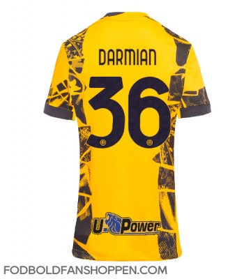 Inter Milan Matteo Darmian #36 Tredjetrøje Dame 2024-25 Kortærmet